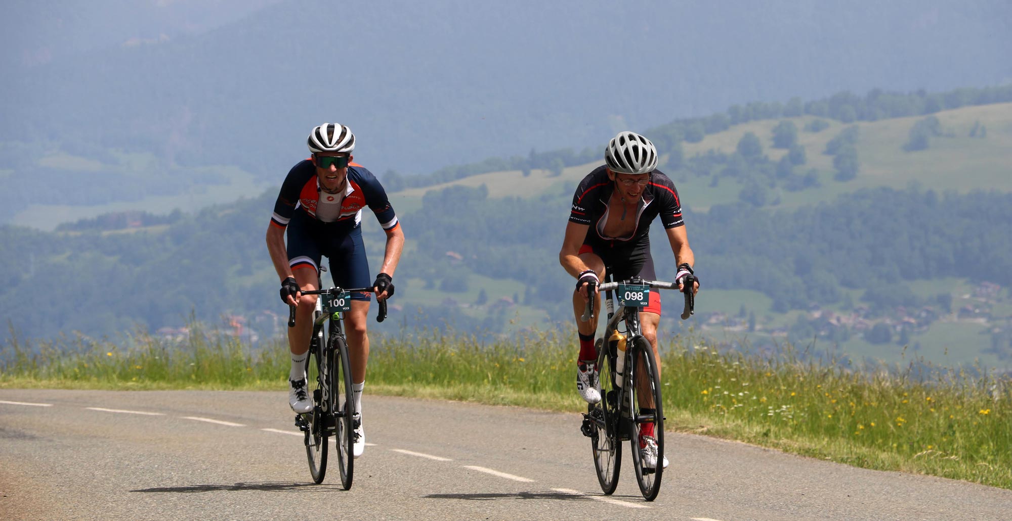 Grimp'Yaute, course cycliste dans la vallée de l'Arve, Haute-Savoie